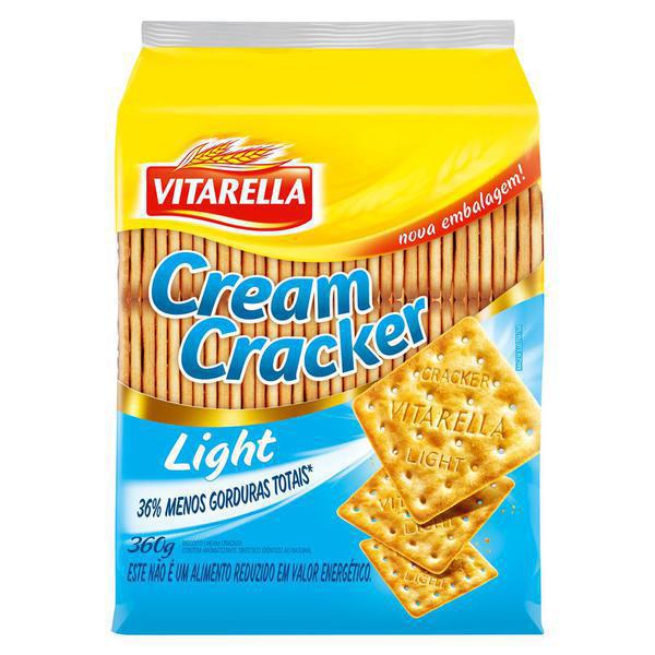 Estrela Supermercados BISCOITO VITARELLA CREAM CRACKER LIGHT 360GR