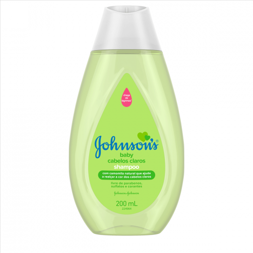 SHAMPOO JOHNSONS CABELOS CLAROS CAMOMILA 200ML
